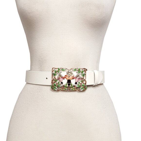 Western Color Enamel Buckle belt - Picture 2 of 2